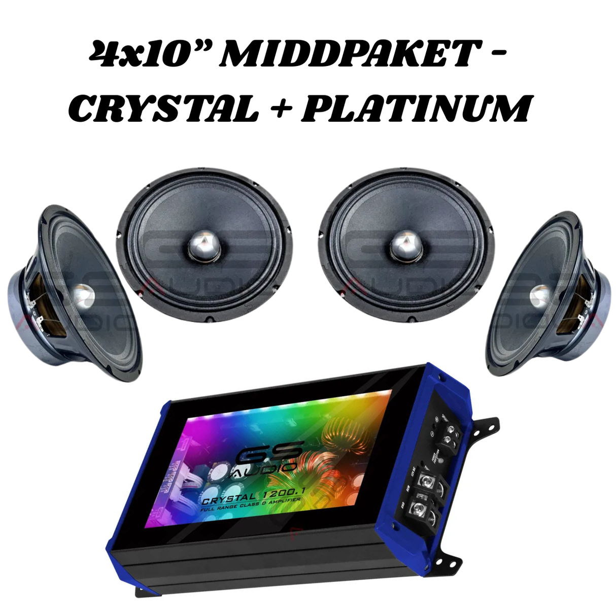 PLATINUM 4X10" + CRYSTAL 1200.1