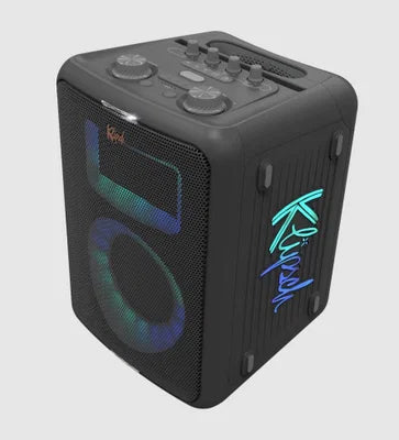 Klipsch Vegas – Portabel partyhögtalare med Bluetooth, RGB och mikrofon