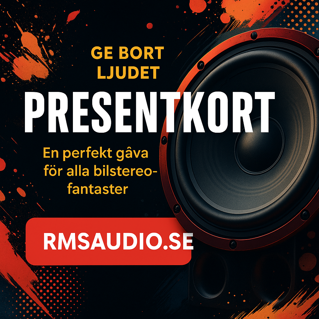 Presentkort – Ge bort ljud i present