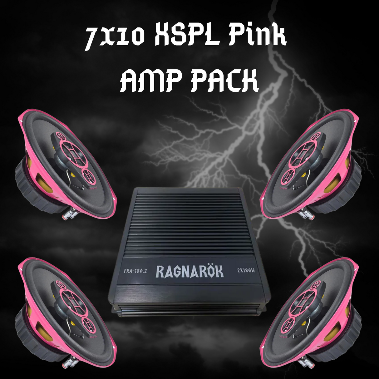 7X10 XSPL AMP PACK