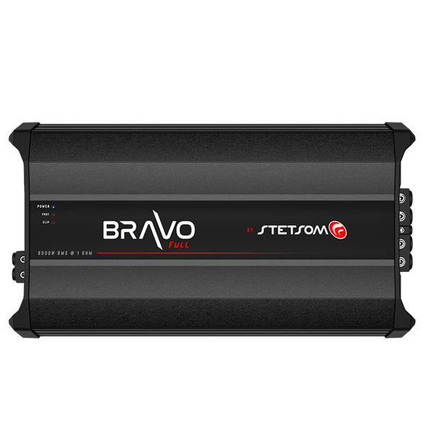 Stetsom Bravo Full 8000W 1 Ohms Mono Car Amplifier