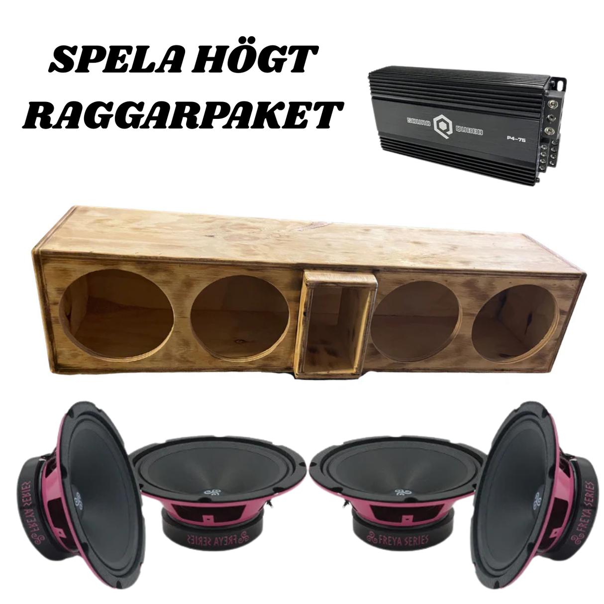 C8 LOUD RAGGARPAKET MED FR-80