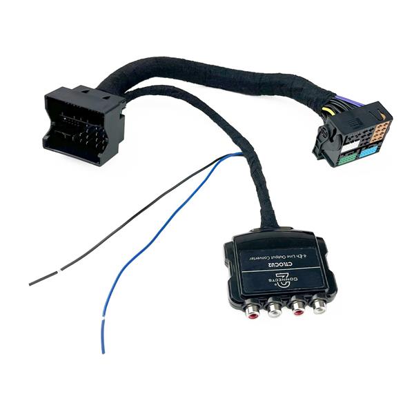 Connects2 CTLOCVAG2-4CH – 4-kanals Line Out Converter för MIB/PQ 52-pin Quadlock