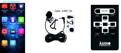 Audio System D-201 – DAB+ Bluetooth