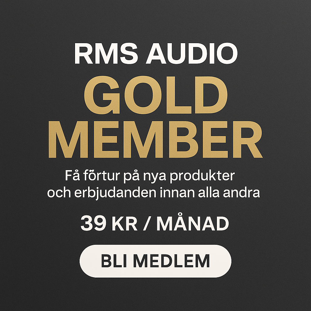 RMS AUDIO GOLD MEMBER