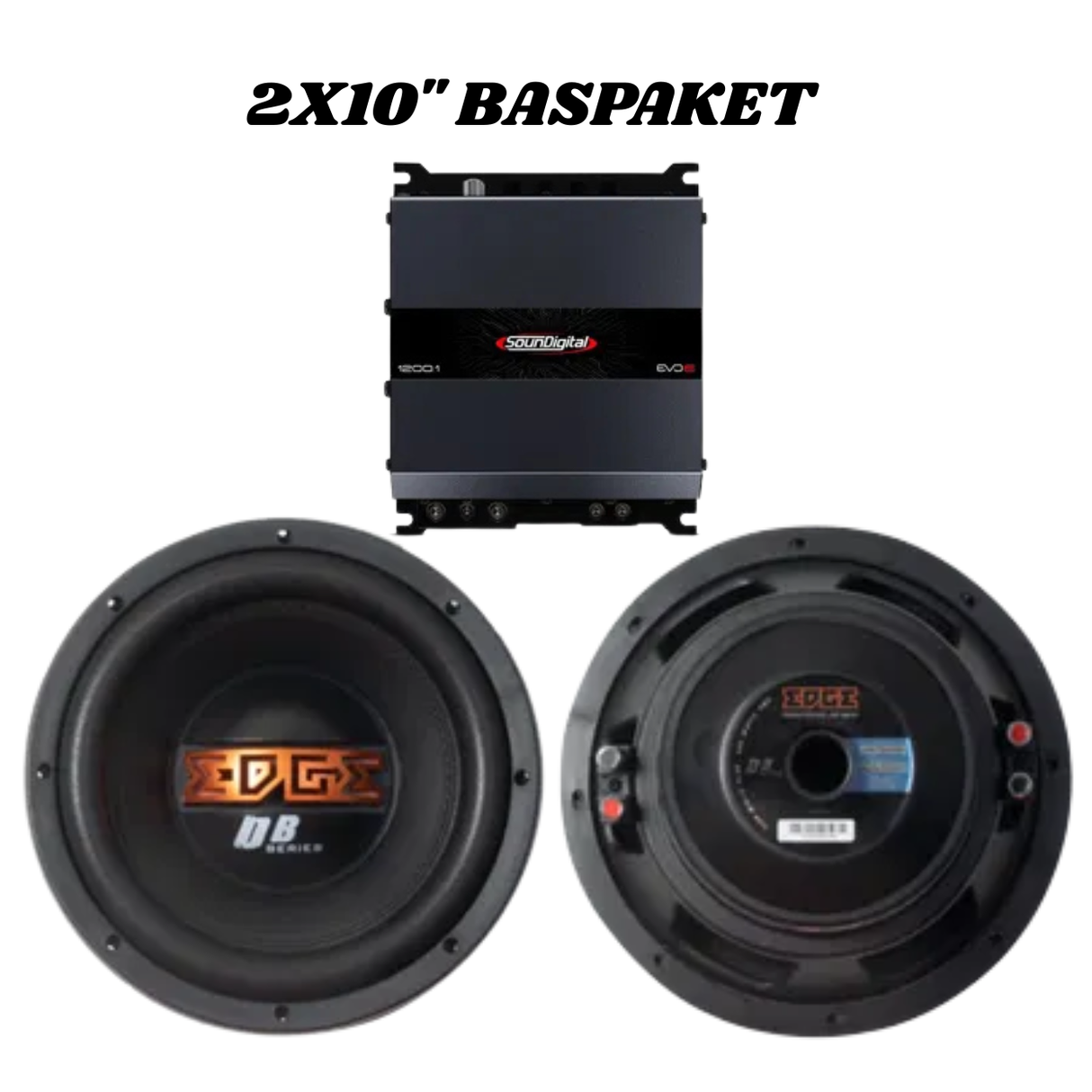 EDGE 2X10" AMP PACK