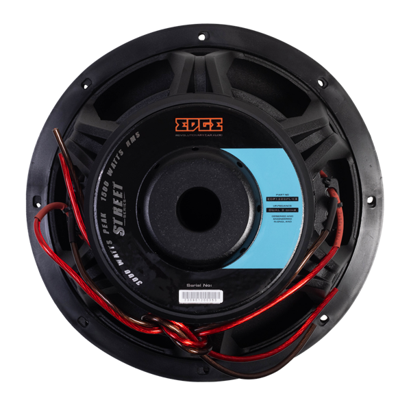 EDGE EDP122SPL-E3 2-pack med baslåda – SPL-baspaket