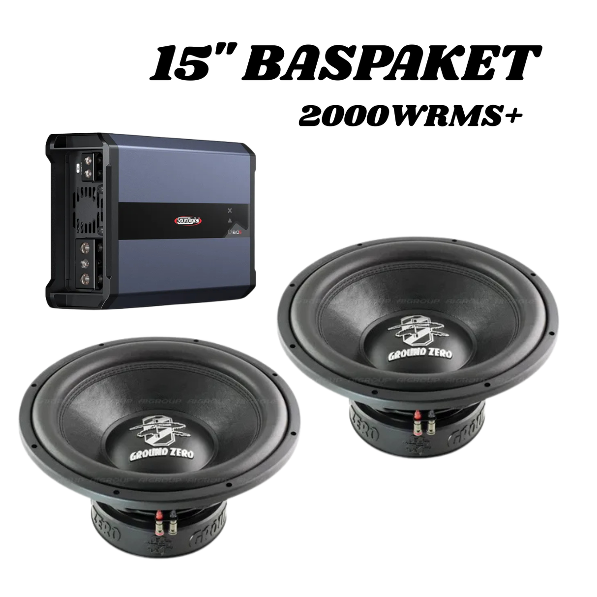 FLYTTA LUFT MED GZ 2X15" + SD3000.1