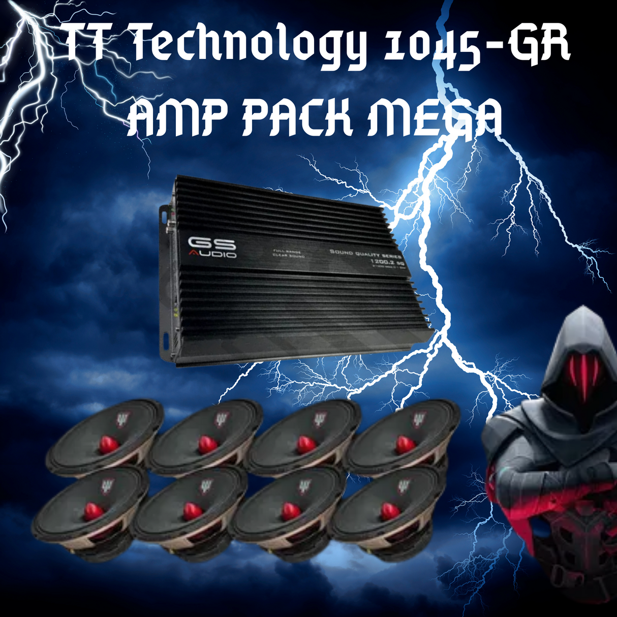 AMP PACK GS1200.2 â MONSTER COMBO
