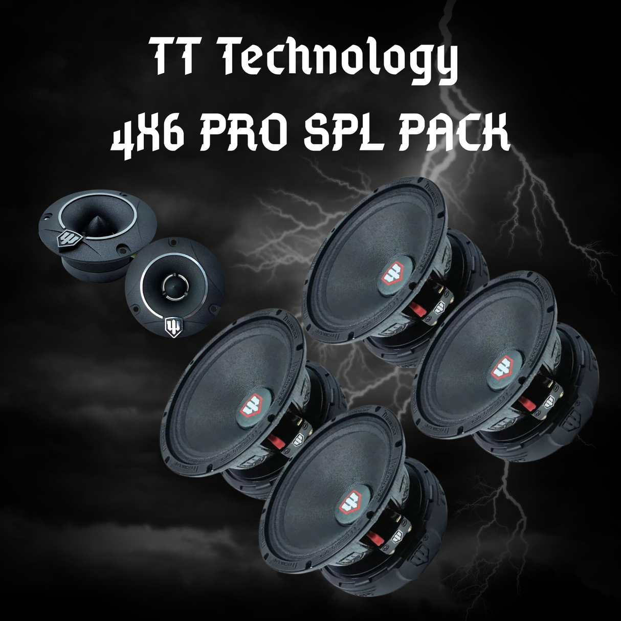 SPL PACK – 4× TT 6PRO + 1× T1PRO