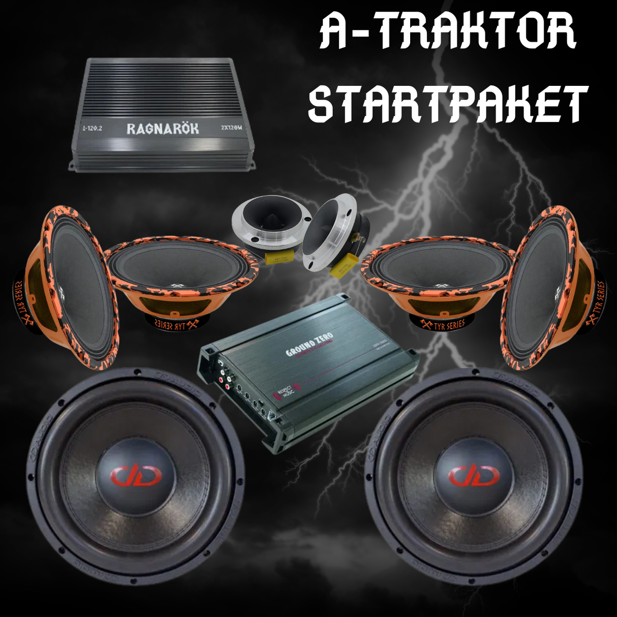 BILLIGT A-TRAKTOR-PAKET – STARTPAKET