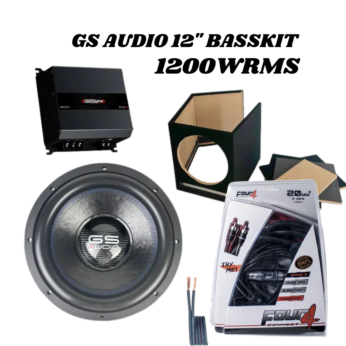 GS IRON 12" Baspaket komplett