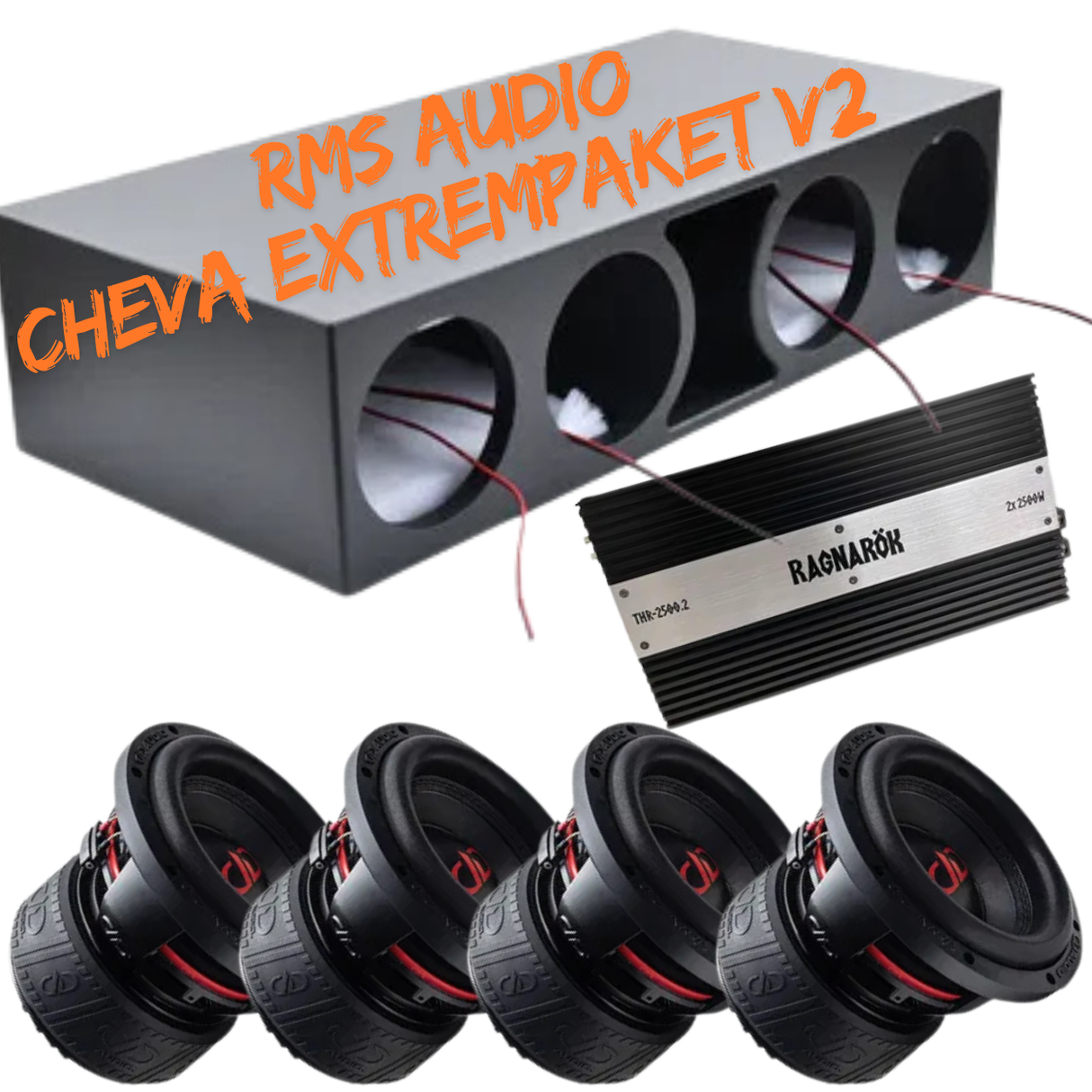 DD Audio 608F Cheva 4x8" baskit V2