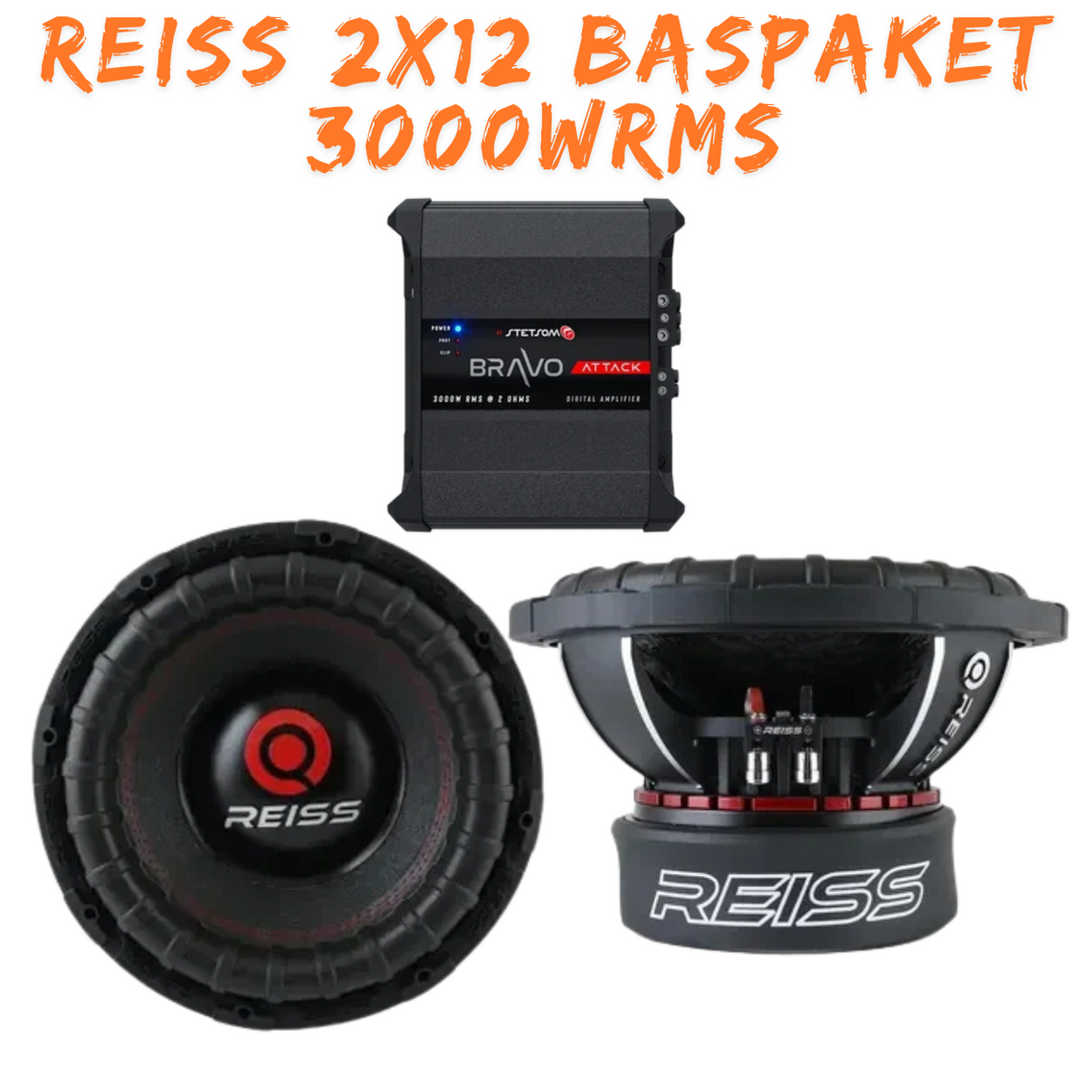 Reiss RS-KJ12 2X12 Amp pack