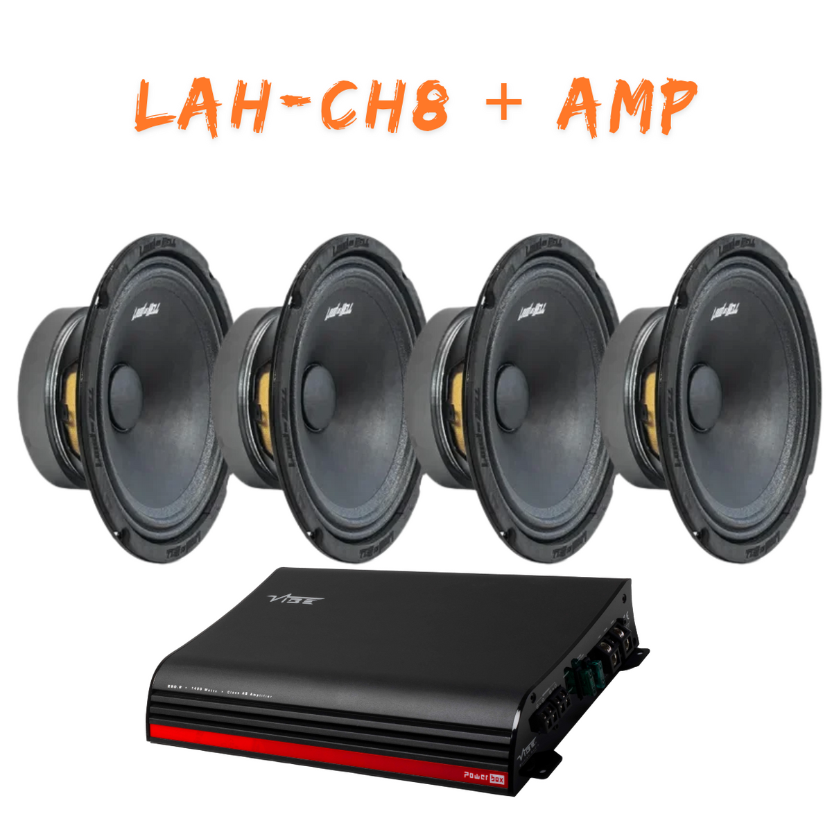 Loud ass hell LAH-CH8 Amp pack