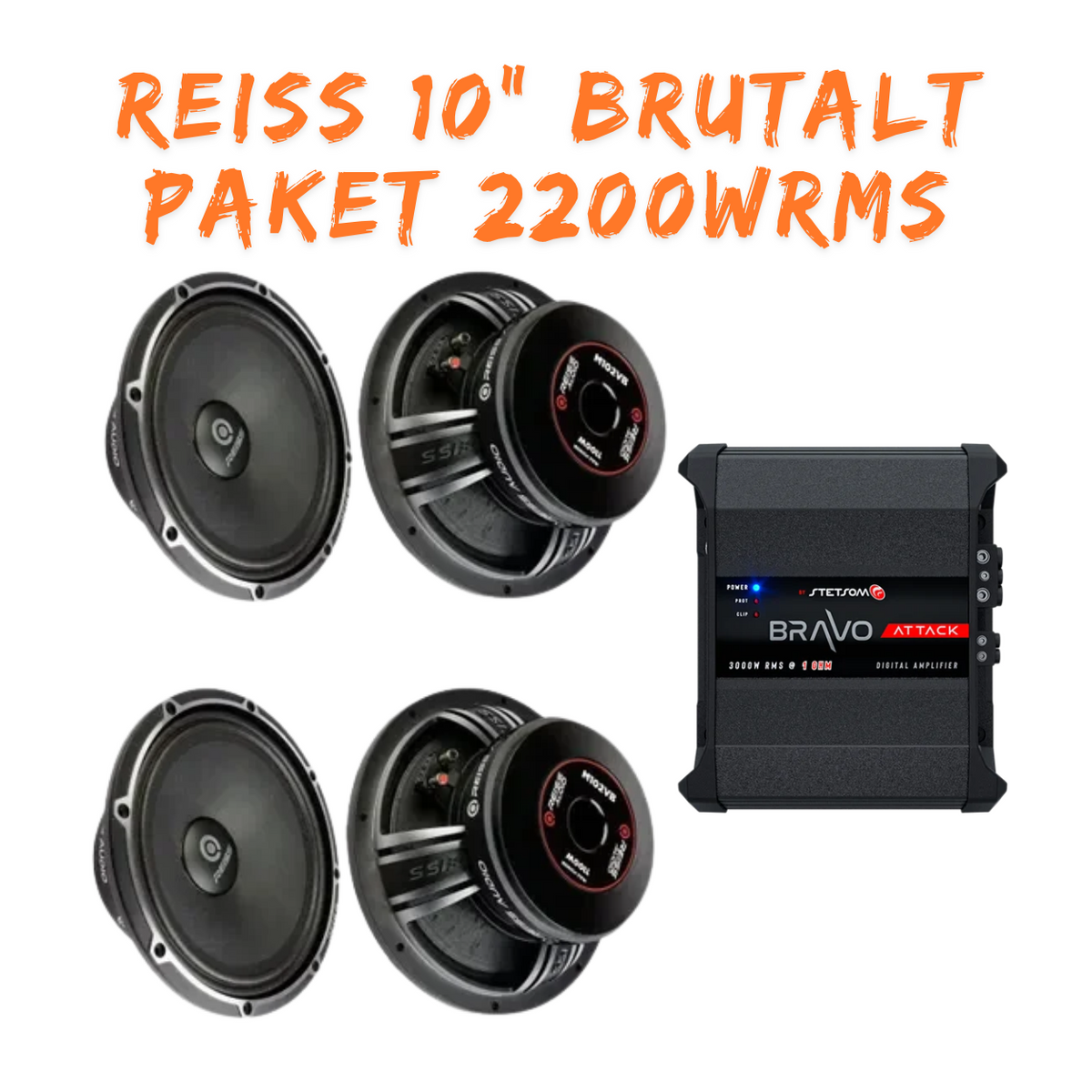 Reiss RS-M102VB Amp Pack