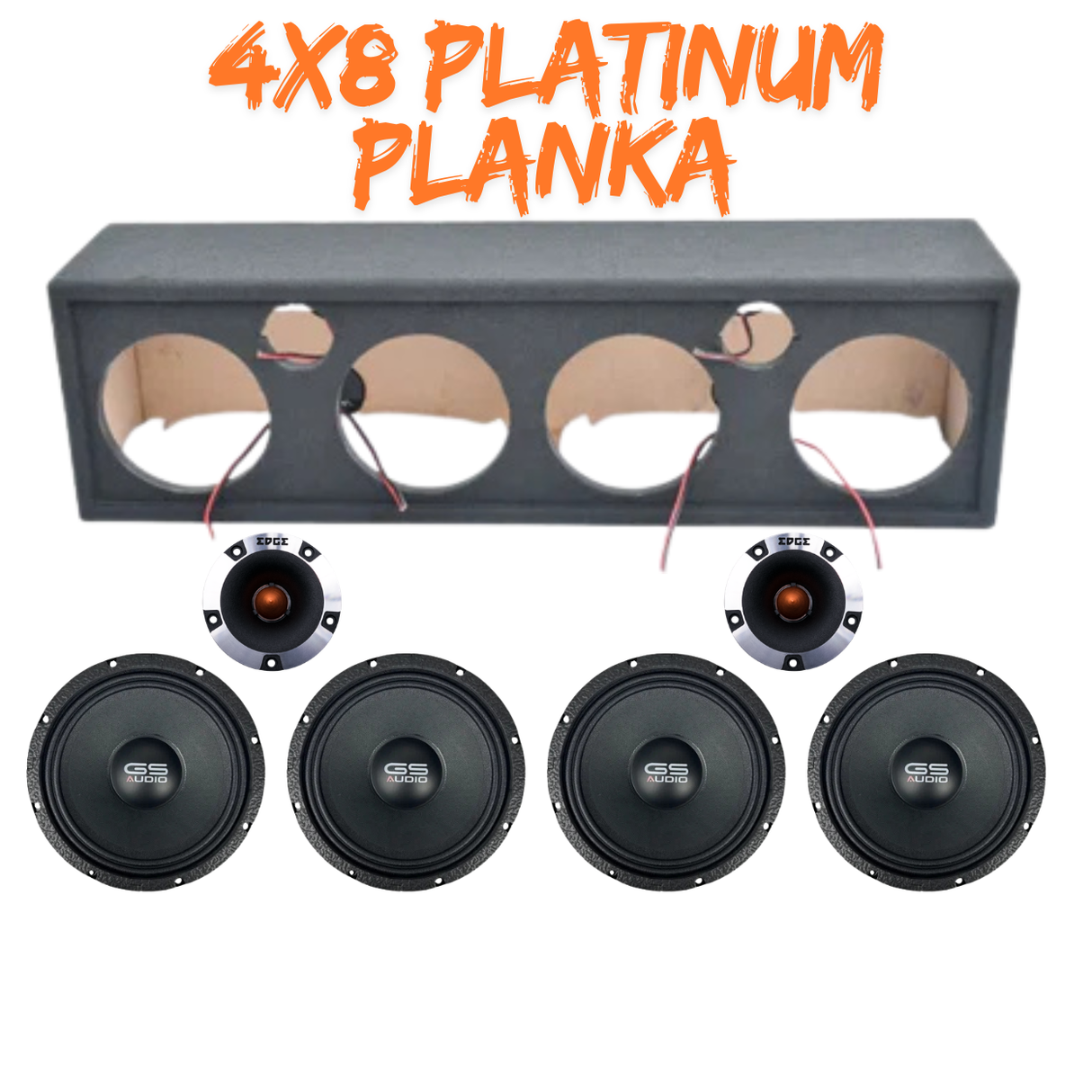 GS AUDIO Platinum V1 4x8" planka