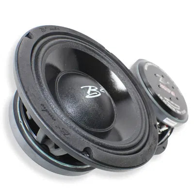 B2 Audio RAGE-serien, par 8" mellanregisterhögtalare, 4 Ohm, 275 Watt RMS, UV- och vattenresistenta.