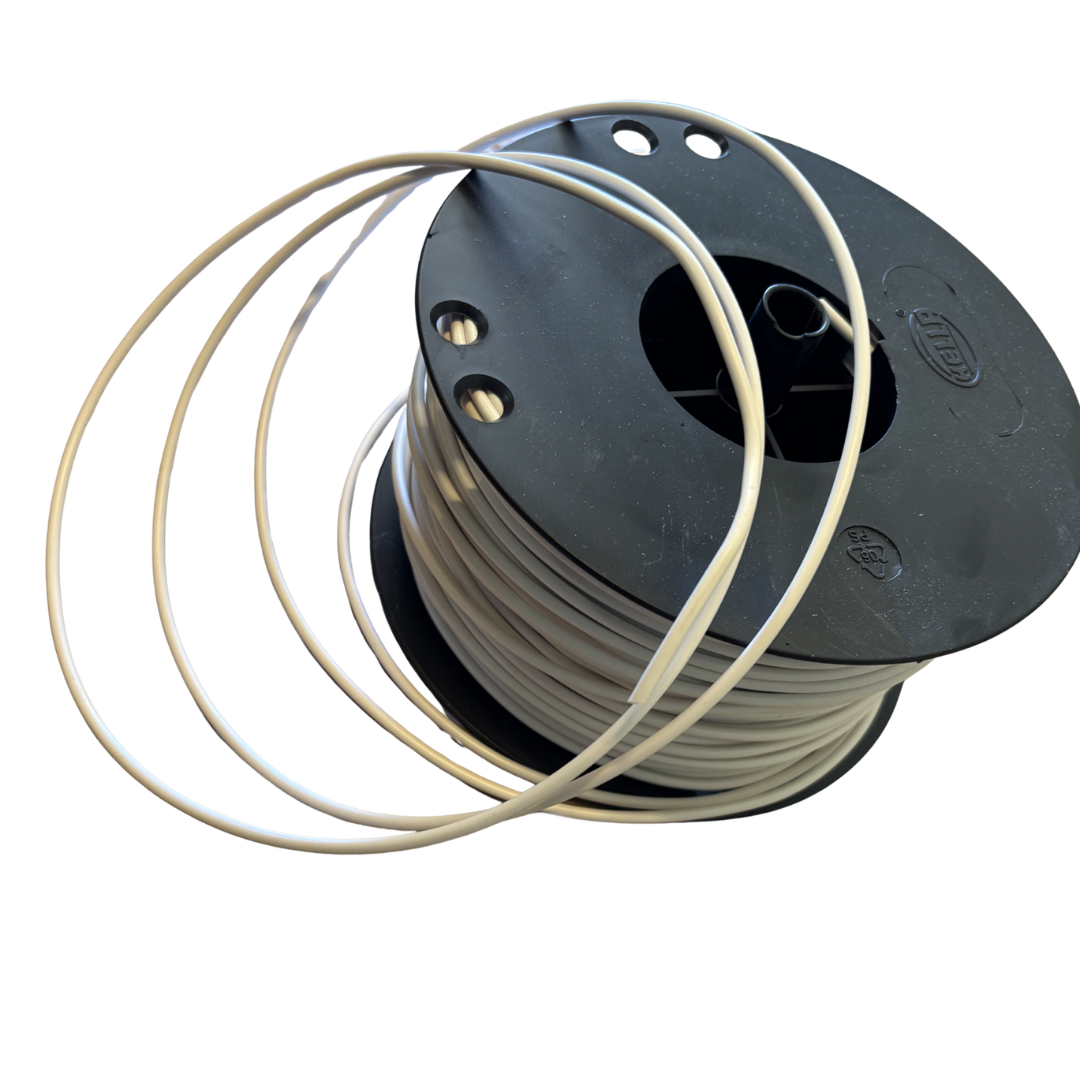 Wikström Strömkabel 1.5 mm² – Flertrådig Kopparkabel (Blå / Gul / Grå / Vit)