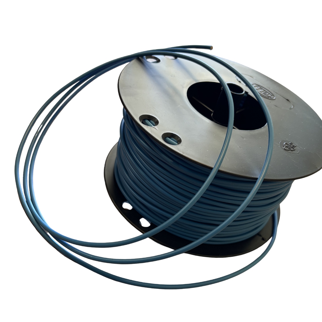 Wikström Strömkabel 1.5 mm² – Flertrådig Kopparkabel (Blå / Gul / Grå / Vit)
