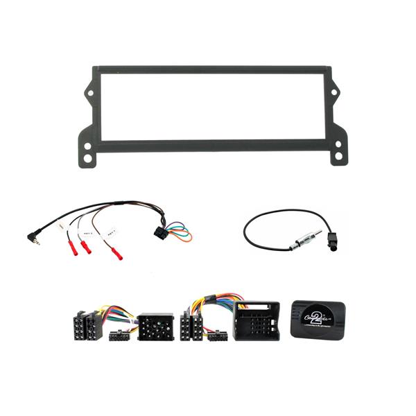 Connects2 CTKBM18 1-DIN installationskit för BMW Mini R50 R52 R53