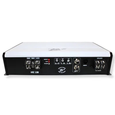 B2 Audio RAGE-serien 3200 Watt 1-kanals Class D Full Bridge Monoblockförstärkare.