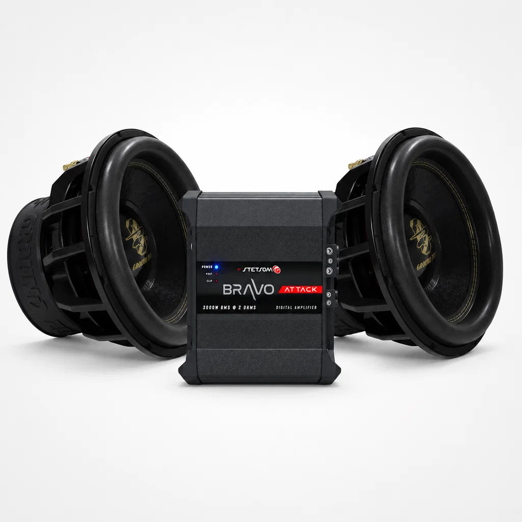 Ground Zero GZW Aniversery 2x12" basspack