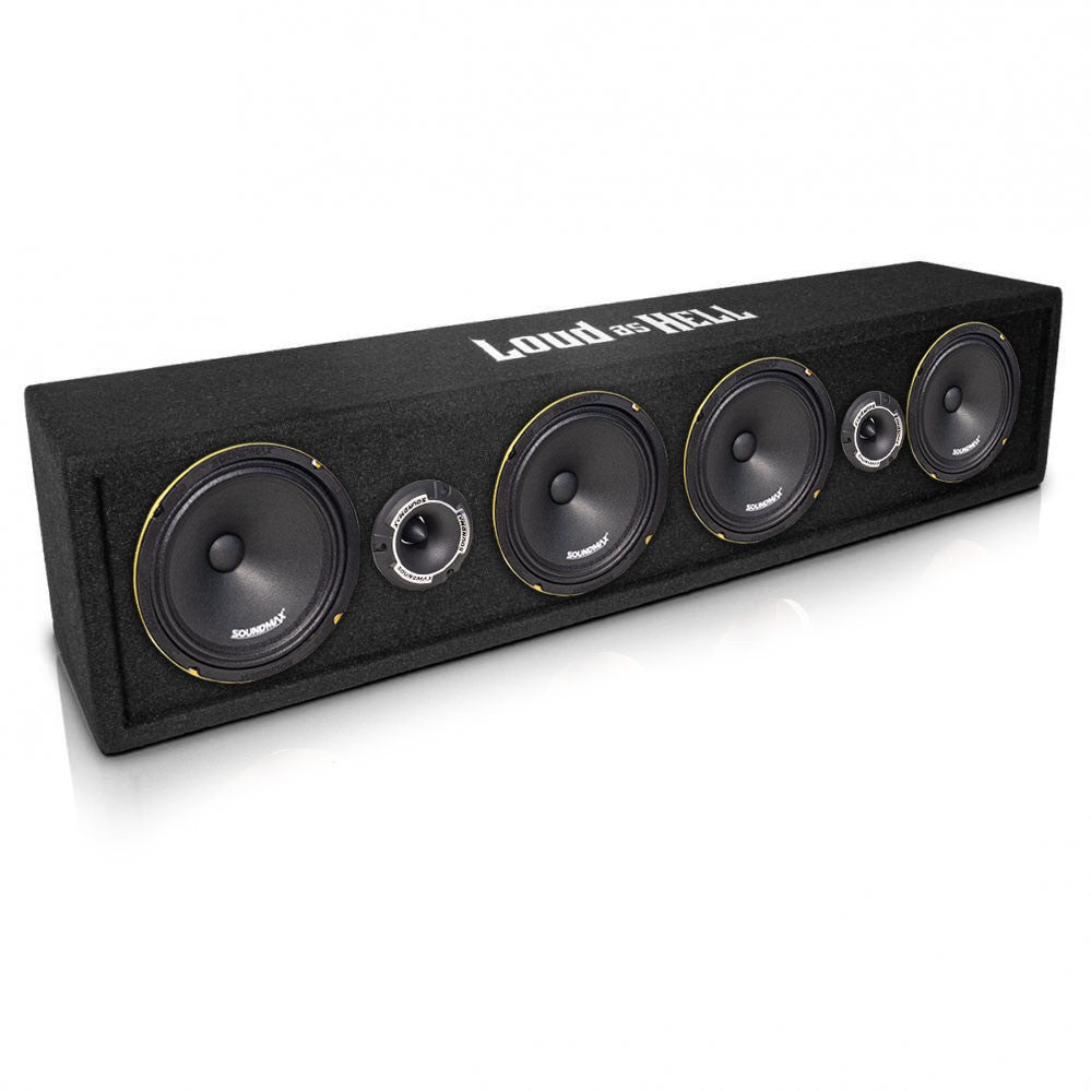 Loud as Hell 4×6,5 raggarplanka med Soundmax SX-MX6PRO och SX-TA37