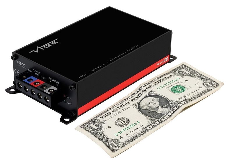 Vibe POWERBOX400.1M-V7 kompakt 400 W RMS monoblock