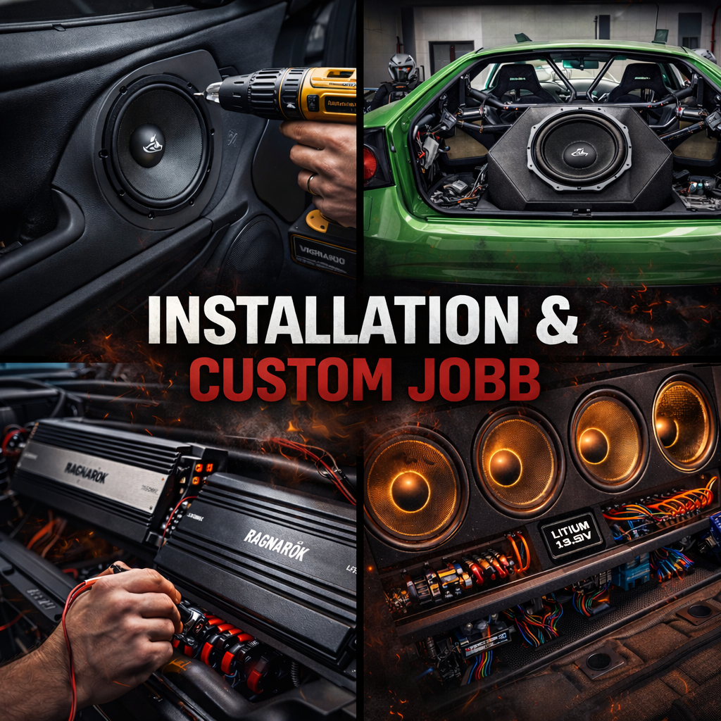 Custom plastad baslåda