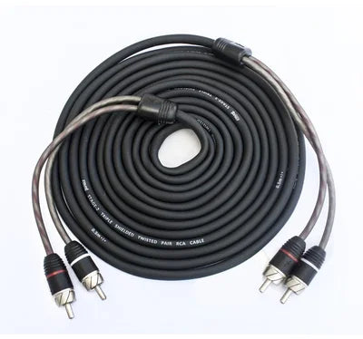 4Connect STAGE2 lågnivåkabel 5,5 m – 2-kanals RCA-kabel