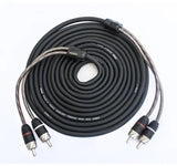 4Connect STAGE2 lågnivåkabel 5,5 m – 2-kanals RCA-kabel