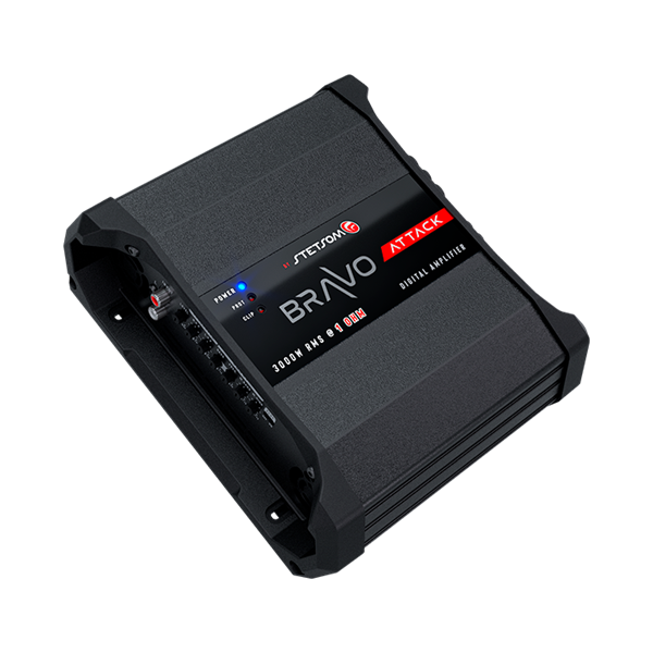 Stetsom BRAVO Attack 3000W 1 Ohms Mono Car Amplifier