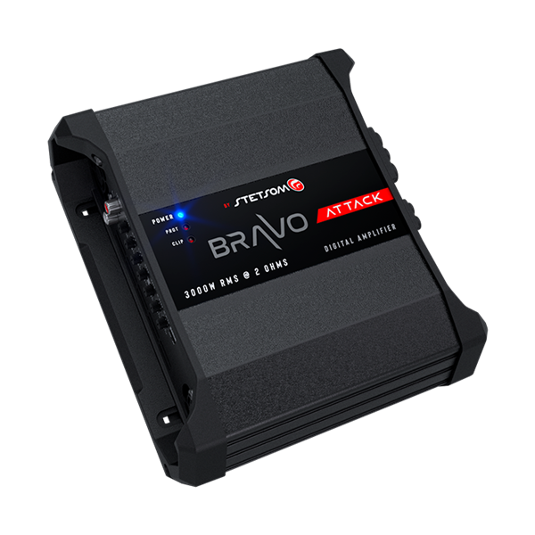Stetsom BRAVO Attack 3000 – 3000W RMS Monoblock 2 Ohm