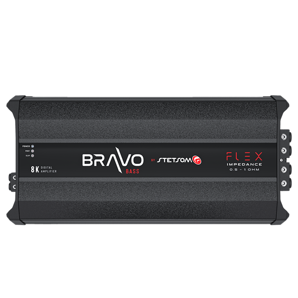 Stetsom BRAVO FLEX 8000 – 8000W RMS Monoblock 0,5–1 Ohm
