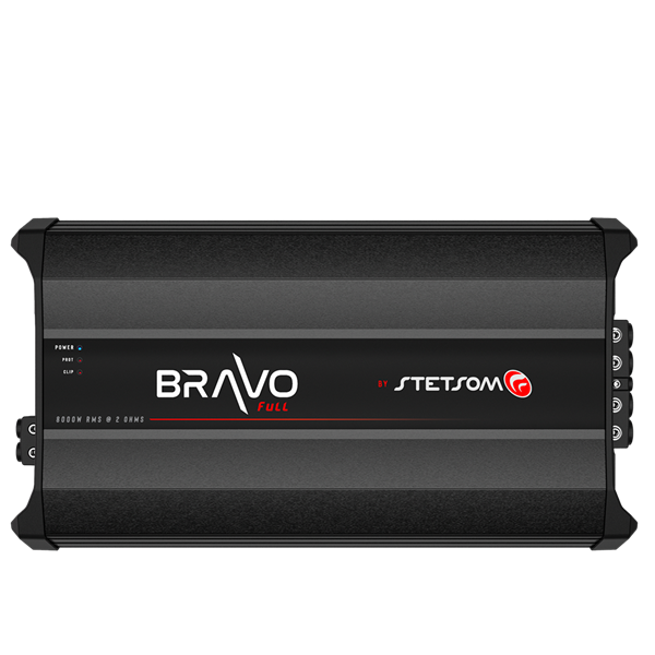 Stetsom Bravo Full 8000W 2 Ohms Mono Car Amplifier