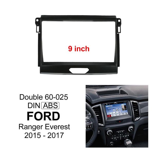 CT34FD03 9-tums stereoram för Ford Ranger T7 och Ford Everest 2015–2017
