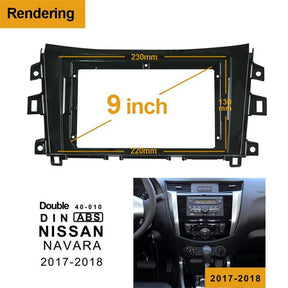 CT34NS01 9-tums stereoram för Nissan Navara 2015–2019