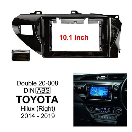 CT34TY02 stereoram för Toyota Hilux RHD 2014–2019