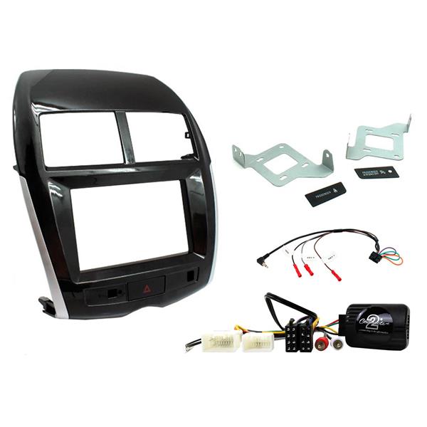 Mitsubishi ASX 2014–2016 – Komplett 2-DIN installationskit