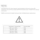 EDGE EDUPRO6SPL-E5 filterrekommendation