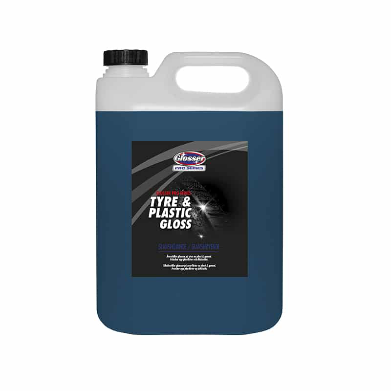 Däckglans Glosser Pro Series Tyre & Plastic Gloss, 5000 ml