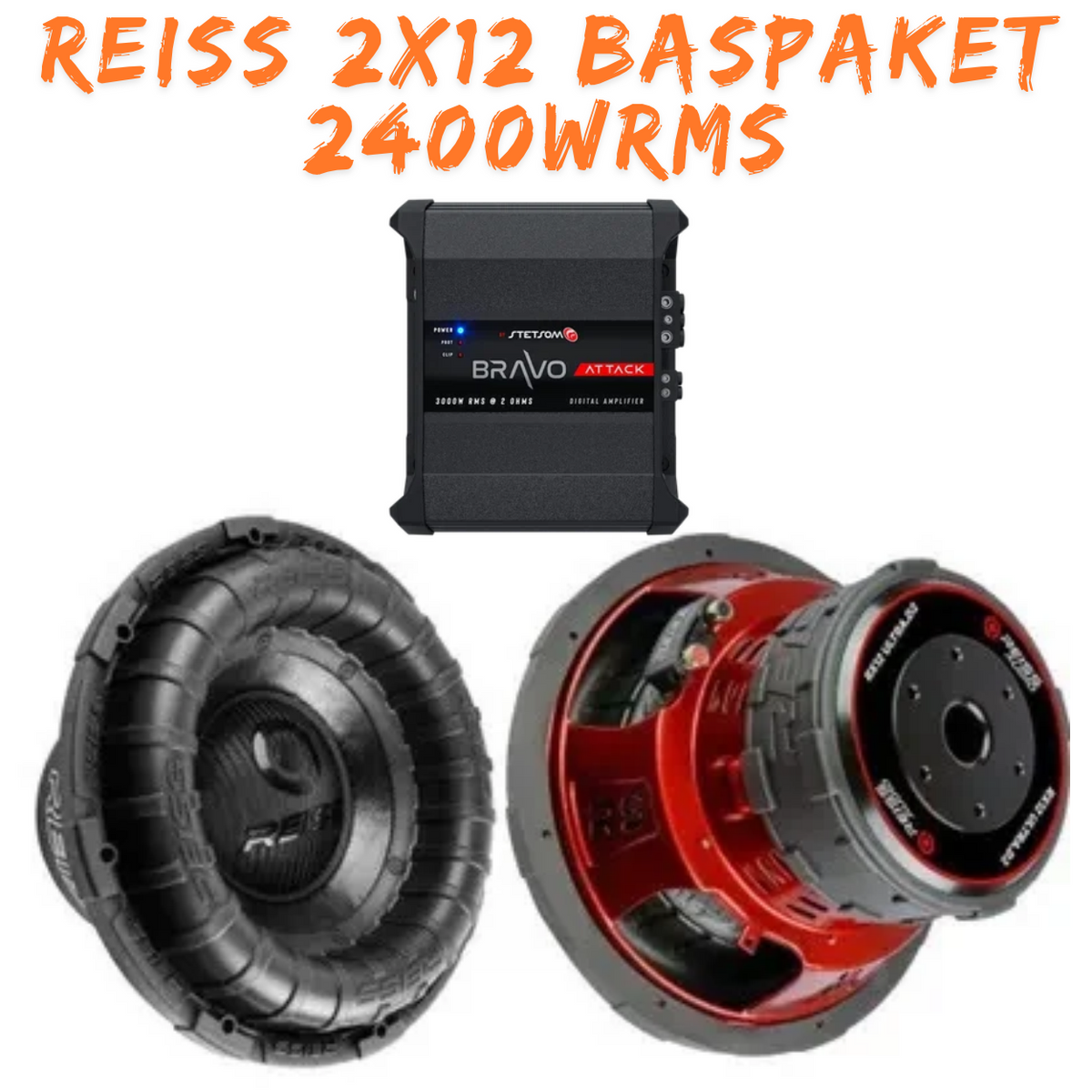 Reiss Baspaket 2400wrms
