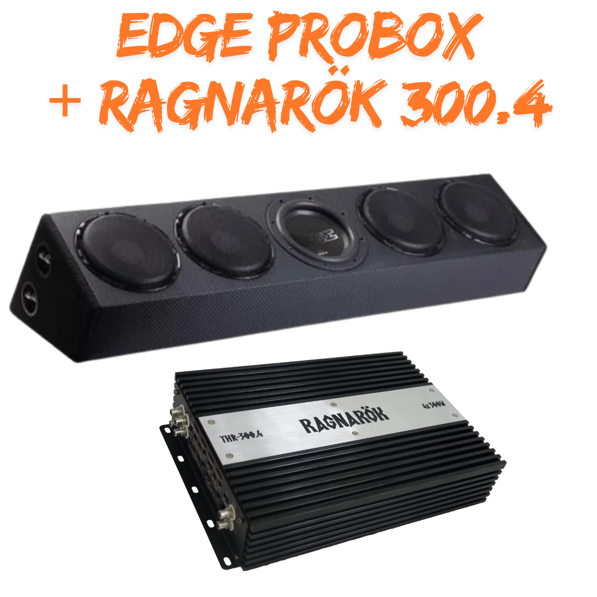 EDGE EDBXPB62.1-E5 och Ragnarök THR-300.4 komplett ljudpaket