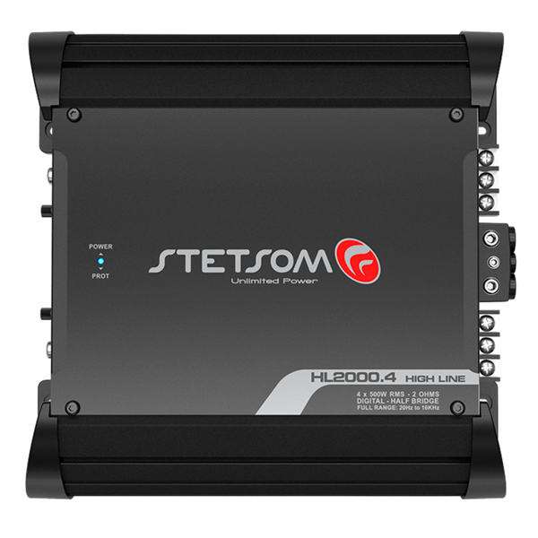 Stetsom RMS Power at 2 Ohm 12.6V 4 x 500W RMS