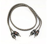4Connect STAGE1 lågnivåkabel 0,75 m – 2-kanals RCA-kabel