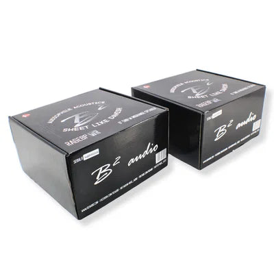 B2 Audio RAGE-serien, par 8" mellanregisterhögtalare, 4 Ohm, 275 Watt RMS, UV- och vattenresistenta.