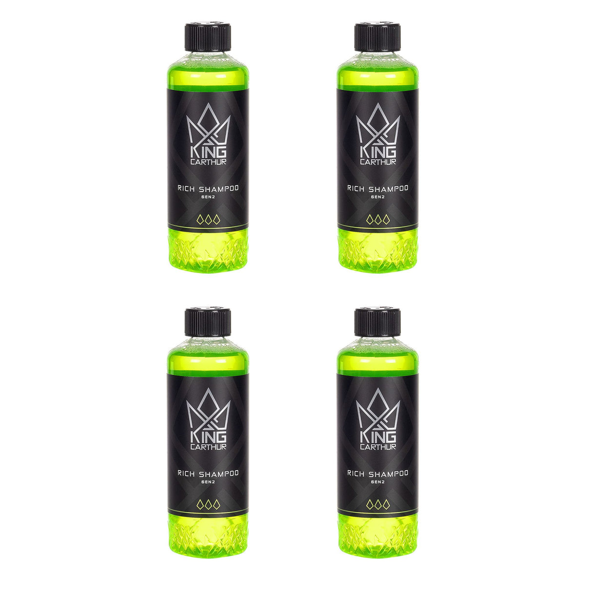 Bilschampo King Carthur Rich Shampoo Gen2, 500 ml, 4 x 500 ml