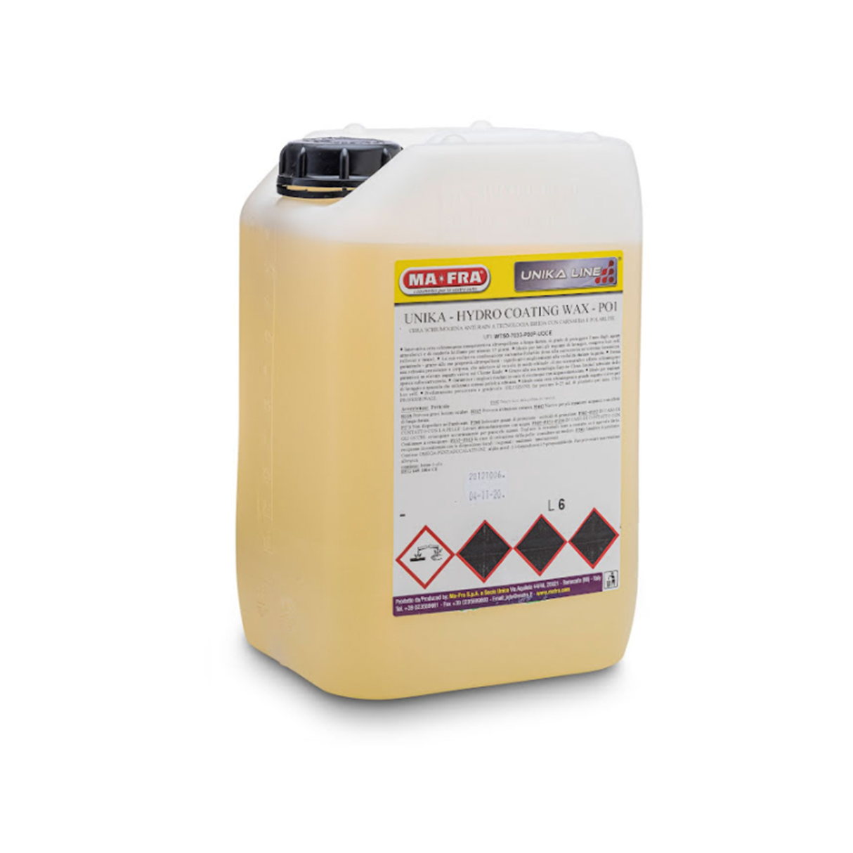 Snabbvax Mafra UNIKA Hydro Coating Wax, 6000 ml