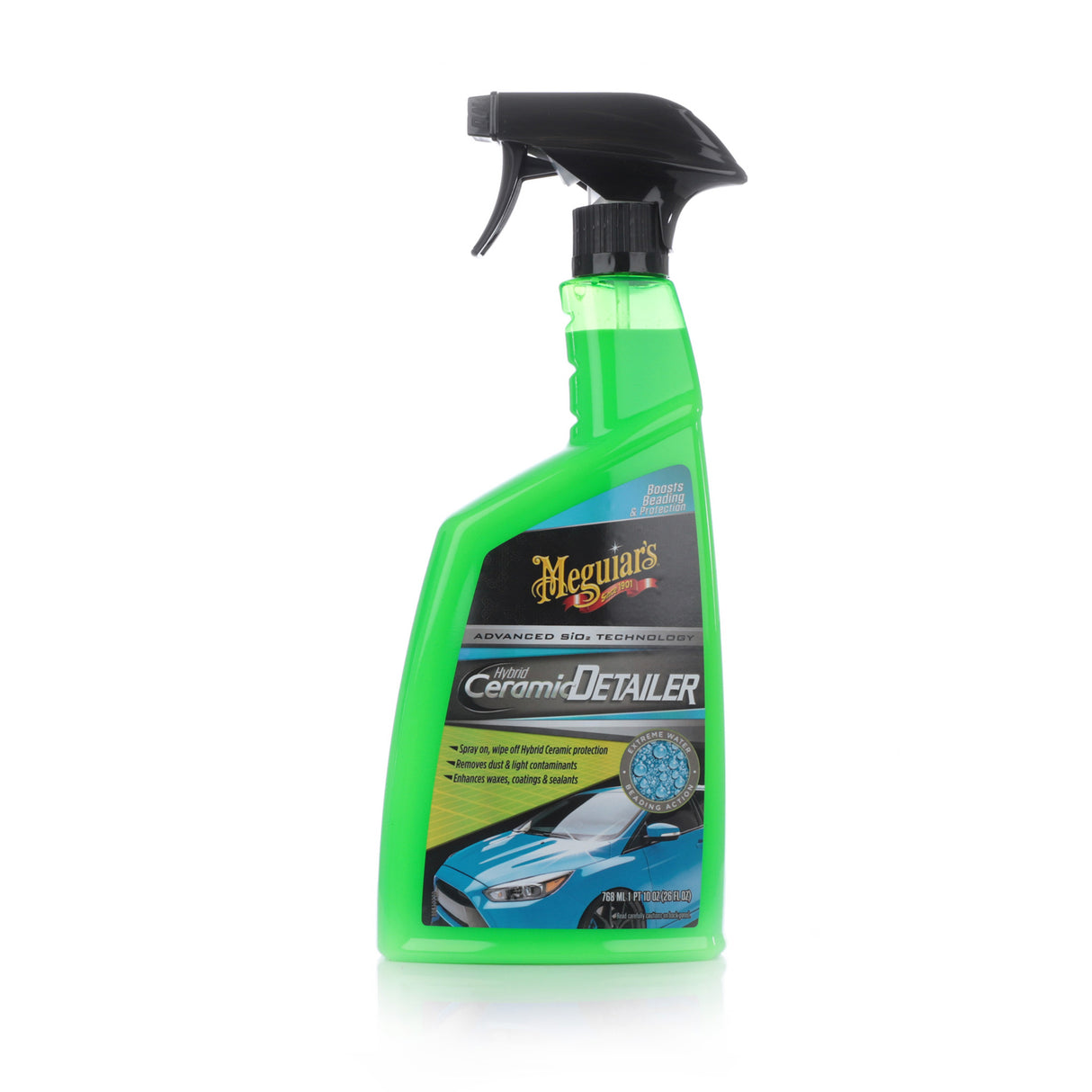 Rengörande snabbvax Meguiars Hybrid Ceramic Detailer, 768 ml, Endast flaska, 769 ml